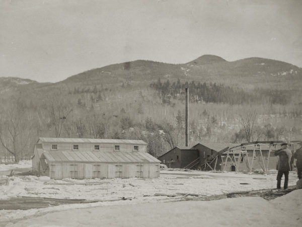 Fletcher Beede’s sawmill in Keene Valley