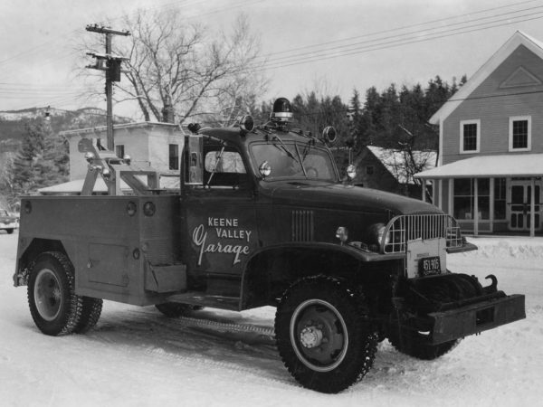 The Keene Valley Garage’s first tow truck