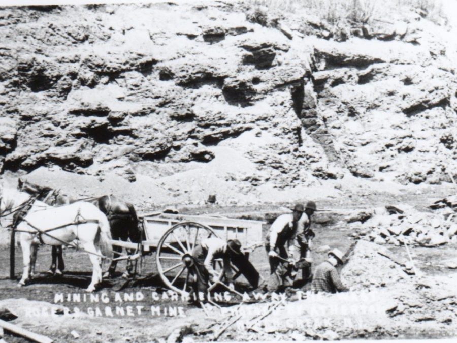 mining at Barton Mines in North River