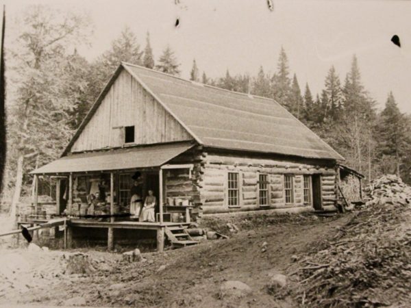 Robert Bibby’s Lumber Camp in Chester