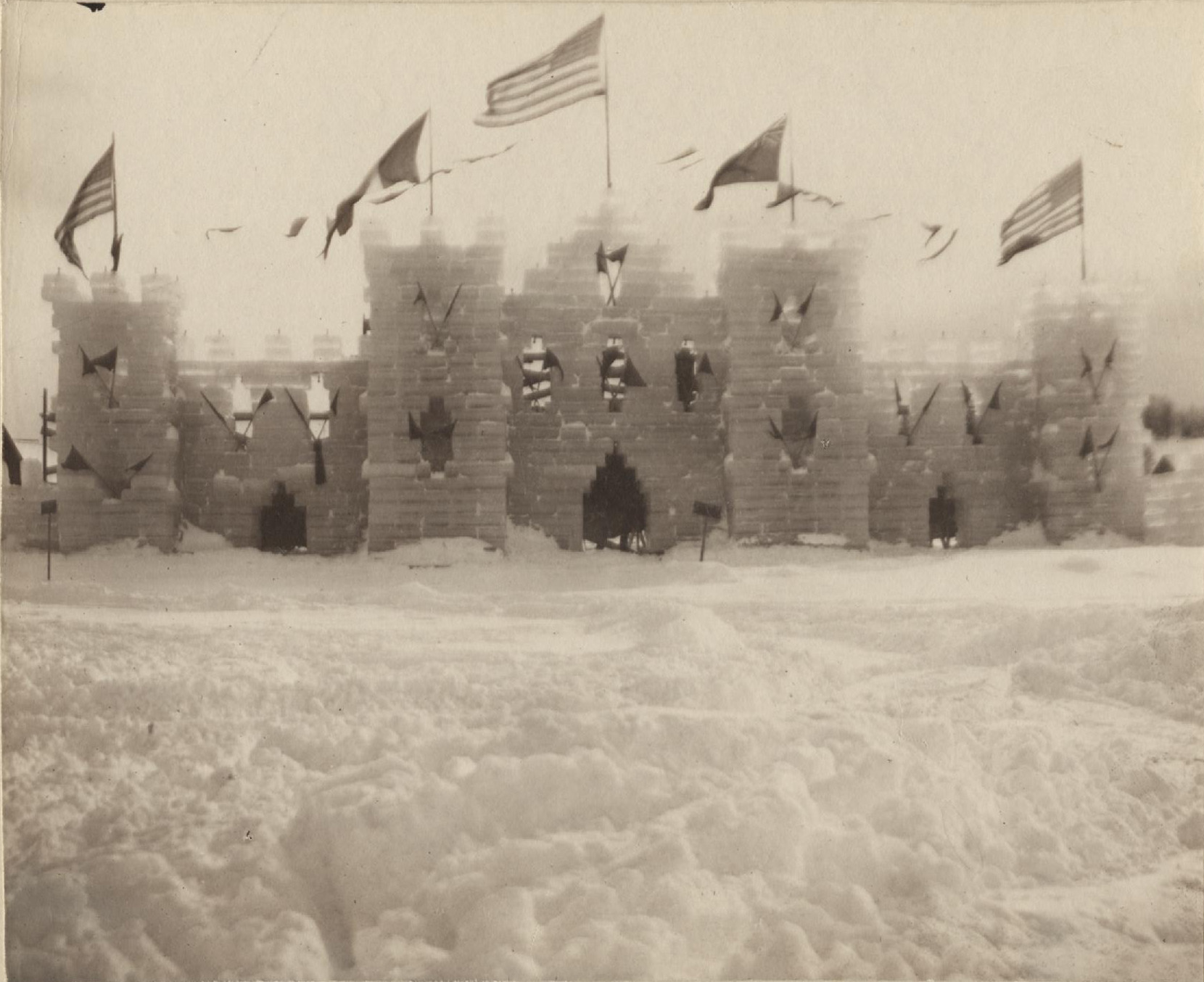 The 19 Ice Palace In Saranac Lake