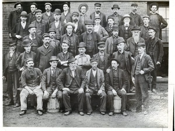 Employees of the New York Air Brake Company in Watertown