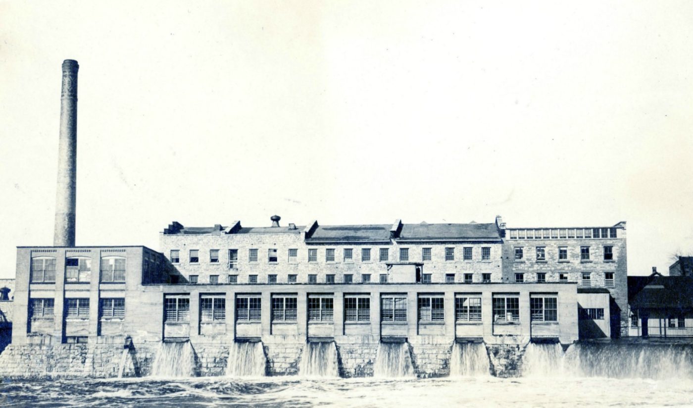 The Taggert Mill building in Felts Mills