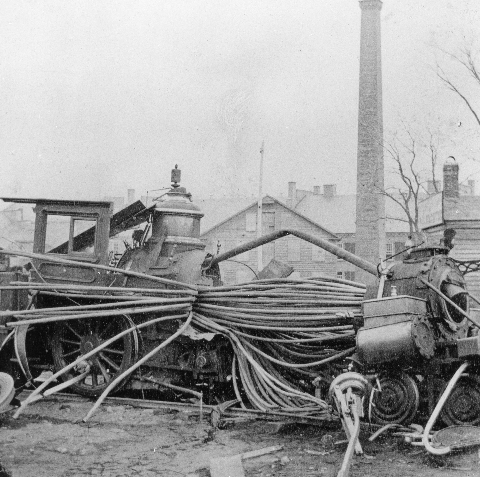 A explosion in Watertown