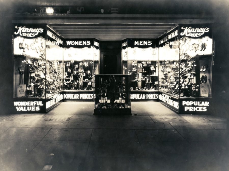 Employees of the G.R. Kinney Company Shoe store in Watertown