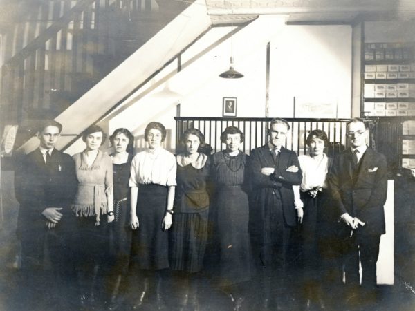 5c. T: Employees of the G.R. Kinney Company Shoe store in Watertown