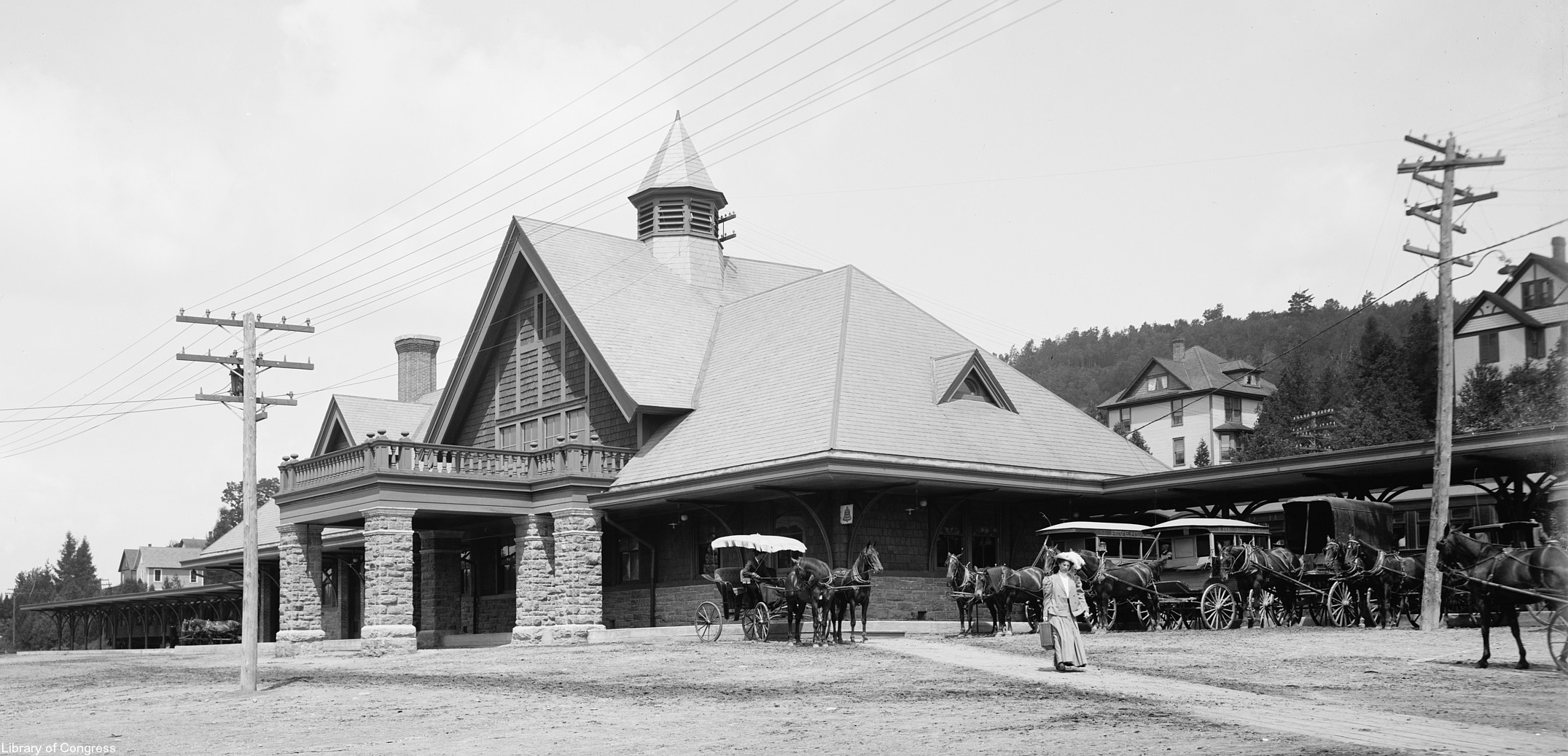 Union Depot in Saranac Lake