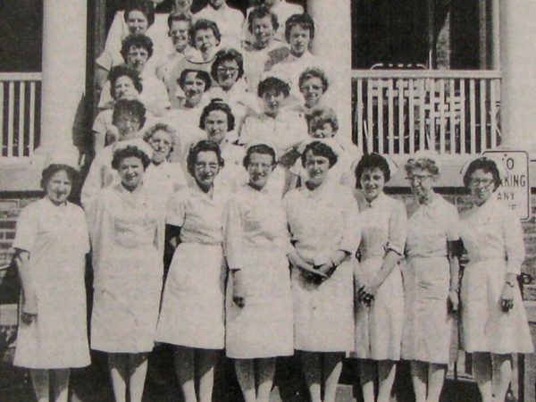 The nursing staff of the Saranac Lake General Hospital