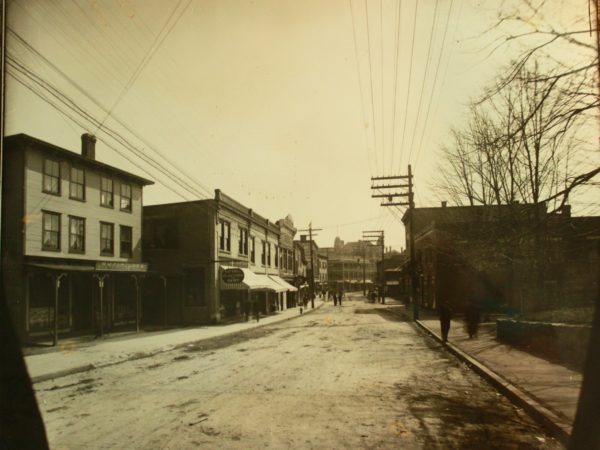 The Wm. Fortune Paint Store in downtown Saranac lake