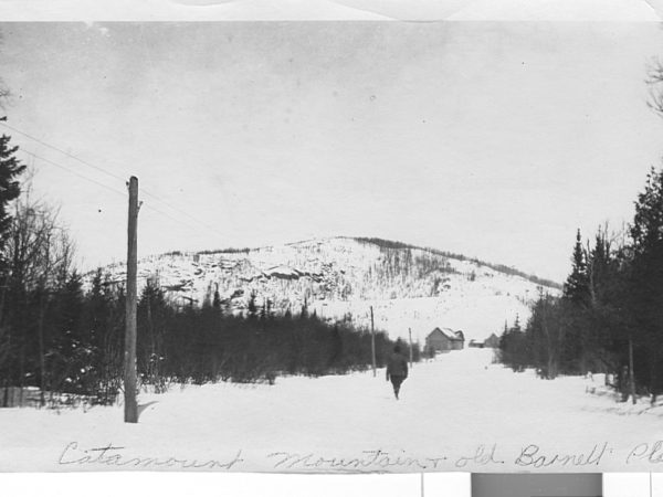 The Barnell Farm on Catamount Mountain in winter