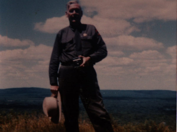 The last fire watchman for Catamount Mountain