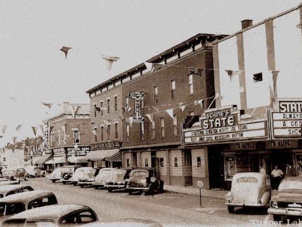 Park Street in downtown Tupper Lake