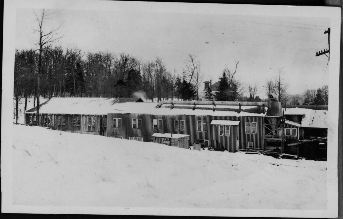 Exterior of a planing mill in Tupper Lake