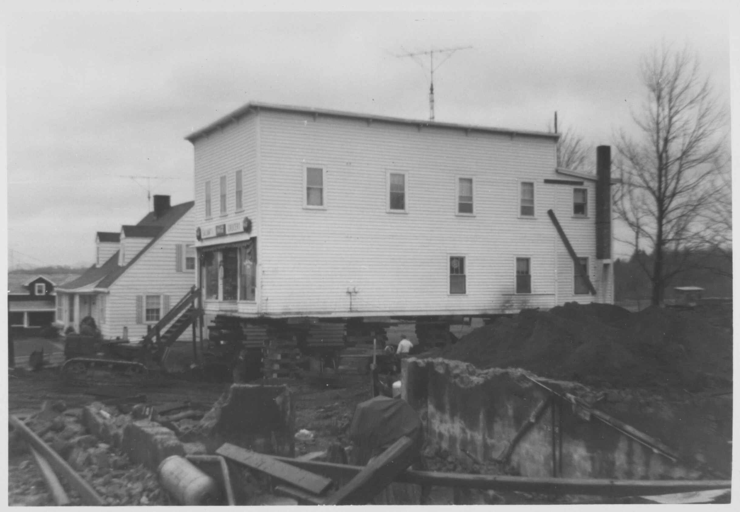 Moving Salamy’s grocery store in Tupper Lake