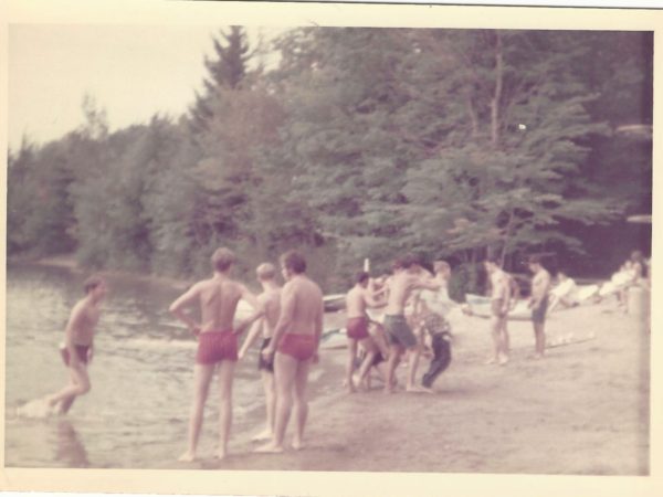 Campers from the Jerry Lewis Summer Camp in Star Lake