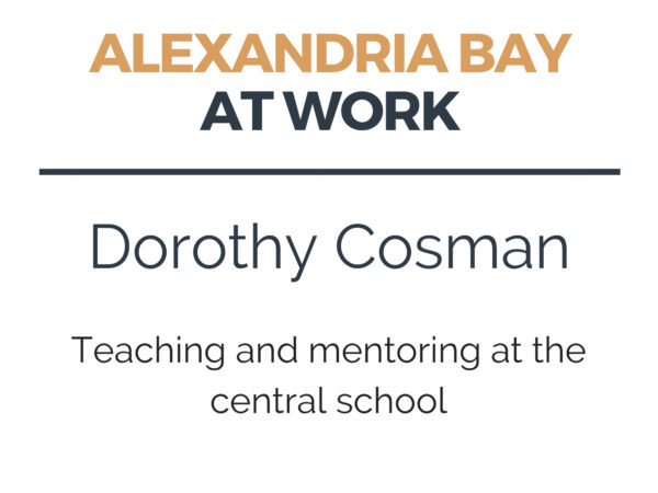 Teaching and Mentoring at the Central School in Alexandria Bay