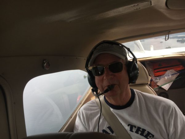 Taking a LightHawk flight over the St. Lawrence River