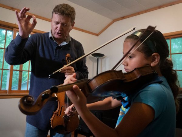 Teaching at the Meadowmount School of Music in Elizabethtown