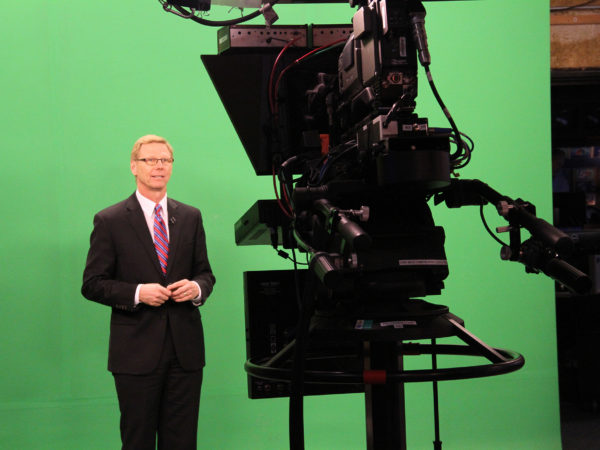 Meteorologist Tom Messner in Plattsburgh