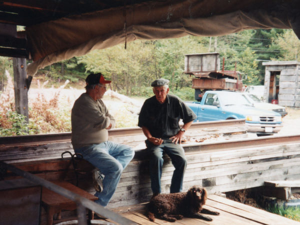 At the Triangle Lumber Company mill in Onchiota