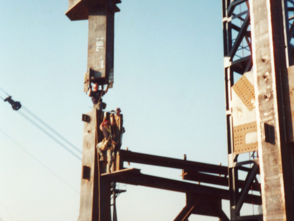 Darryl Lazore Setting a 28-ton Iron Column