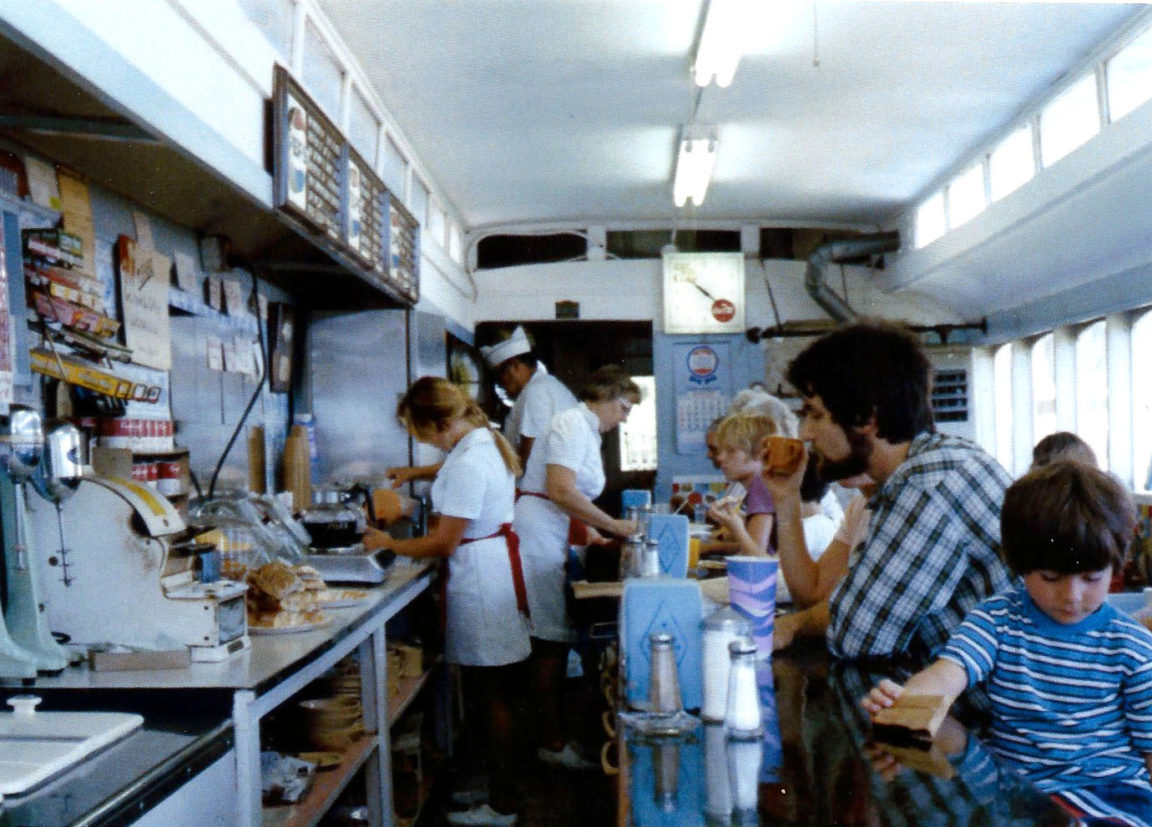 Inside the Bill Gates Diner in Bolton landing