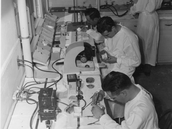 Dental Lab at Pine Camp