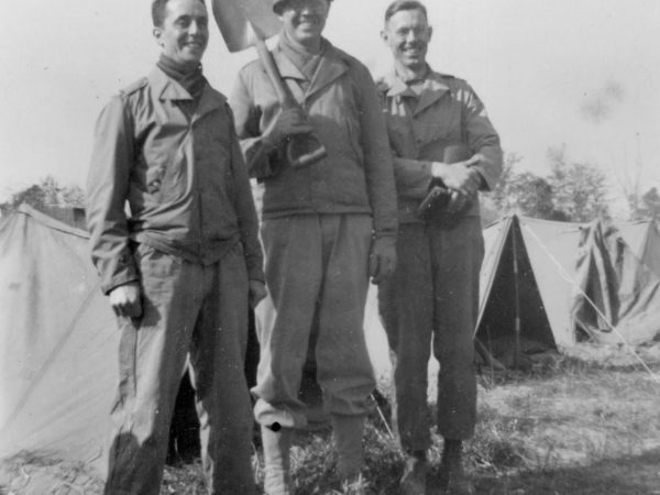 Soldiers of the 4th Armored Division at Pine Camp