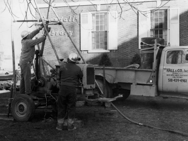 Constructing the Crandall Public Library in Glens Falls